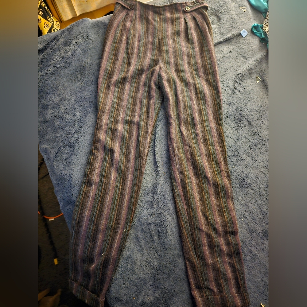 Striped Multicolor Pants